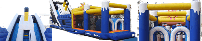 Pista Americana Hinchable Titanic